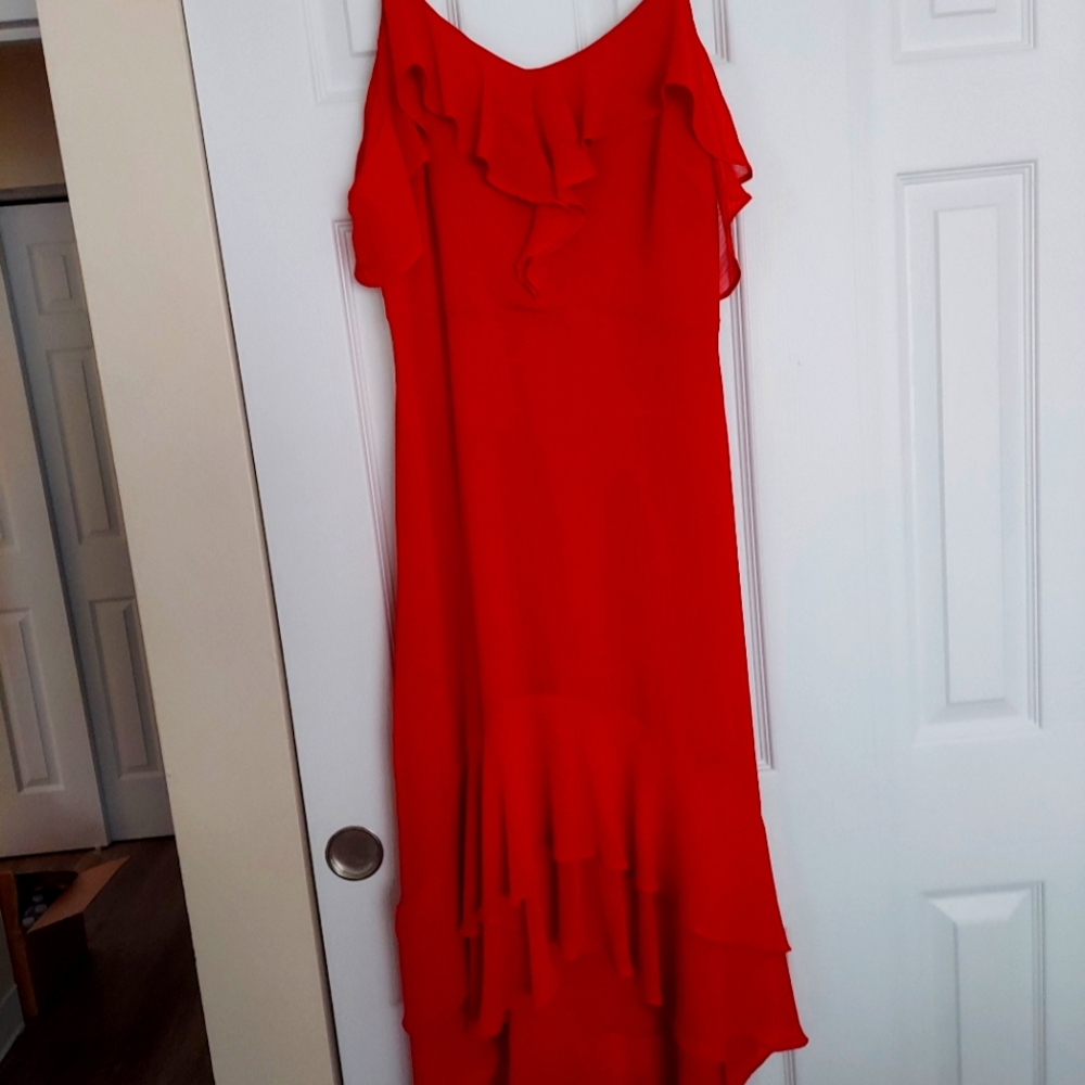 Red dress